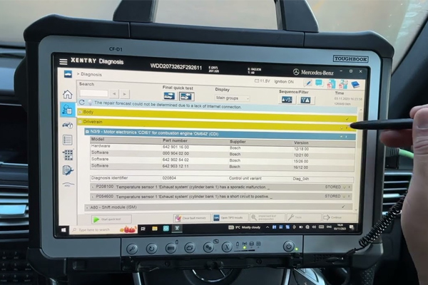 Mercedes Xentry Wales